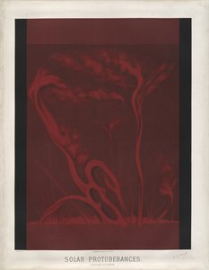 Solar Protuberances. Observed on May 5, 1873 at 9h, 40m. A.M. (Plate II from The Trouvelot Astronomical Drawings 1881) by Étienne Léopold Trouvelot